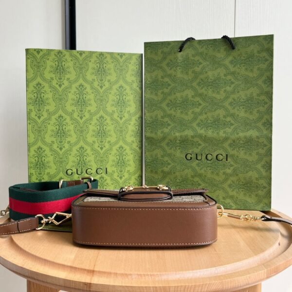 A GUCCI HORSEBIT 1955 MINI SHOULDER BAG