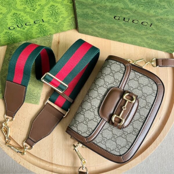 A GUCCI HORSEBIT 1955 MINI SHOULDER BAG