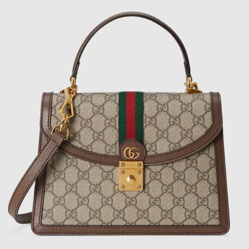 OPHIDIA SMALL TOP HANDLE BAG 651055