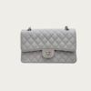 Chanel CF Classic 11.12 Handbag Grained Calfskin Silver buckle