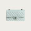 Chanel CF Classic 11.12 Handbag Grained Calfskin Silver buckle