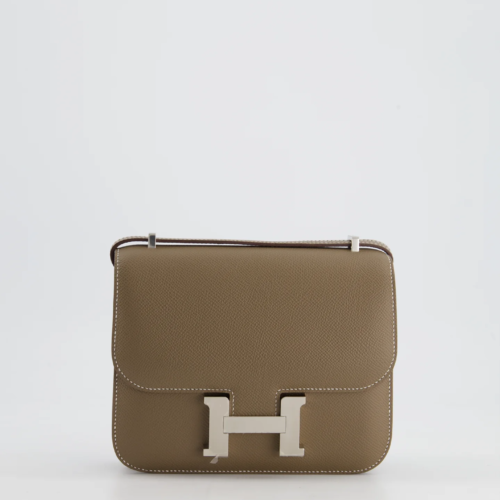 Hermès Constance epsom Silver buckle