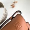 LOEWE Mini Gate Dual bag in soft calfskin and jacquard