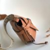 LOEWE Mini Gate Dual bag in soft calfskin and jacquard