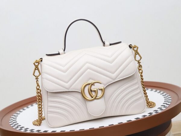 GUCCI MARMONT SMALL TOP HANDLE BAG 498110