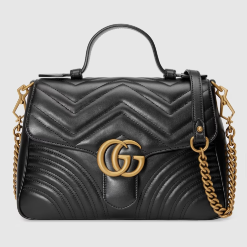 GUCCI MARMONT SMALL TOP HANDLE BAG 498110