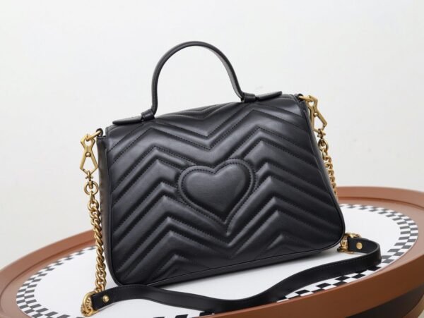 GUCCI MARMONT SMALL TOP HANDLE BAG 498110