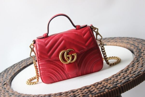 GUCCI MARMONT MINI TOP HANDLE BAG 547260