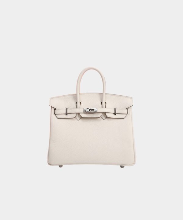 Hermès Birkin bag 25 Silver buckle
