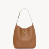 YSL LE 5 À 7 SUPPLE LARGE IN GRAINED LEATHER