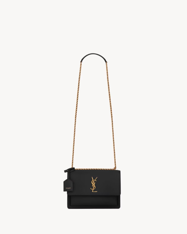 YSL SUNSET chain accordion bag