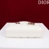 Dior Small Lady D-Joy Bag White