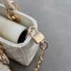 Dior Lady D-Joy Micro Bag White