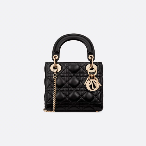 Dior Mini Lady Bag Cannage Lambskin