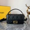 FENDI Baguette Black leather bag