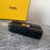 FENDI Baguette Black leather bag