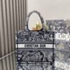 Small Dior Tote Bag Jouy print embroidery