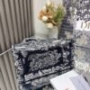 Small Dior Tote Bag Jouy print embroidery