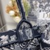 Small Dior Tote Bag Jouy print embroidery