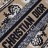 Small Dior Book Tote Bag Floral Butterfly Pattern