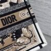 Small Dior Book Tote Bag Floral Butterfly Pattern