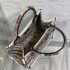 Small Dior Book Tote Bag Floral Butterfly Pattern