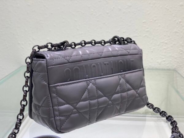 Dior Small Caro Bag Gun color buckle