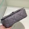 Dior Small Caro Bag Gun color buckle