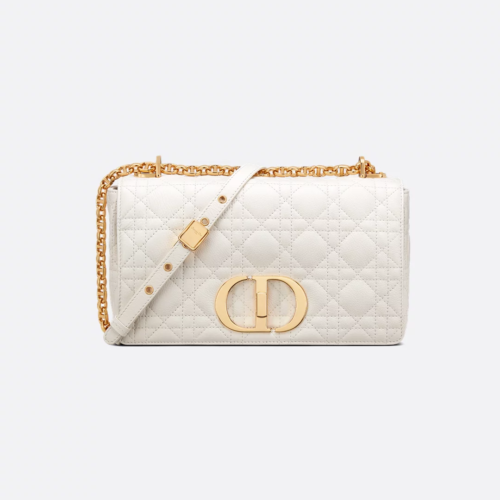 Dior Medium Caro Bag Cannage calfskin