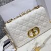 Dior Medium Caro Bag Cannage calfskin