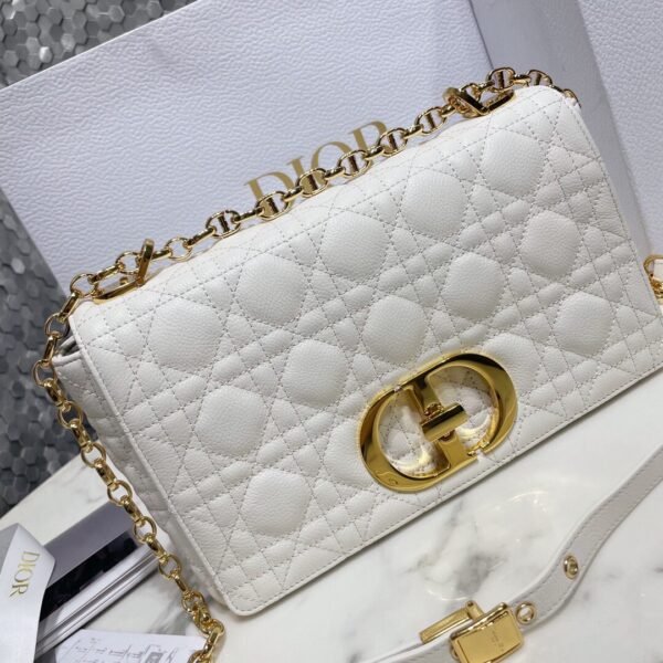 Dior Medium Caro Bag Cannage calfskin