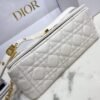 Dior Medium Caro Bag Cannage calfskin