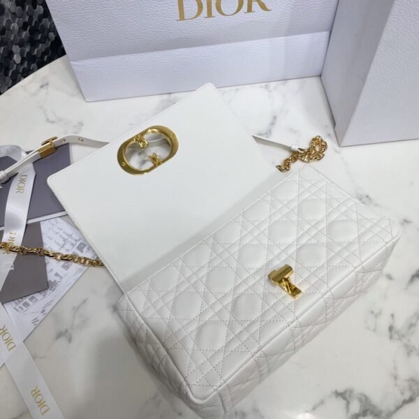 Dior Medium Caro Bag Cannage calfskin