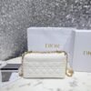 Dior Medium Caro Bag Cannage calfskin