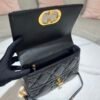Dior Medium Caro Bag Smooth cowhide Gold buckle
