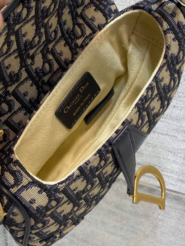 Dior Mini Saddle Bag with Strap