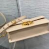 DIOR 30 Montaigne East-West Bag with Chain Apricot color