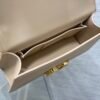 DIOR 30 Montaigne East-West Bag with Chain Apricot color