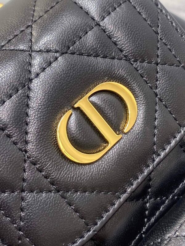 Dior Small Caro Backpack Macrocannage Lambskin