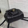 Dior Small Caro Backpack Macrocannage Lambskin