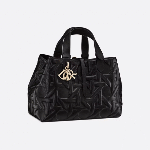 Medium Dior Toujours Bag Graphic Cannage Calfskin