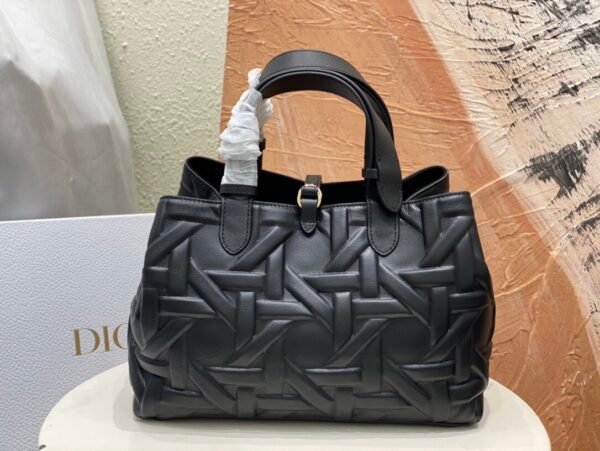 Medium Dior Toujours Bag Graphic Cannage Calfskin