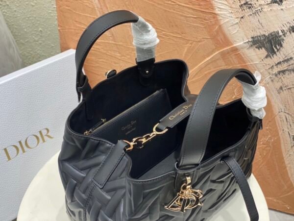Medium Dior Toujours Bag Graphic Cannage Calfskin