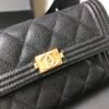 CHANEL leboy medium trifold wallet