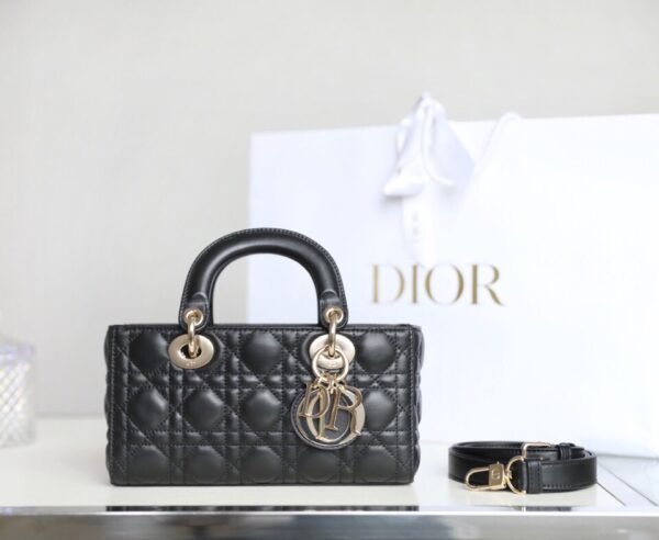 Dior Small Lady D-Joy Bag Black