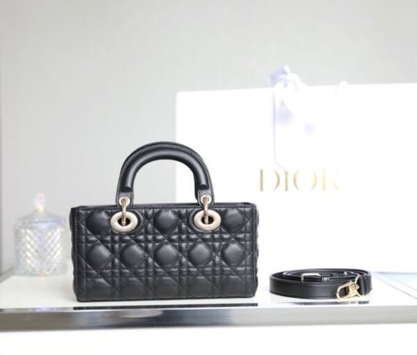 Dior Small Lady D-Joy Bag Black