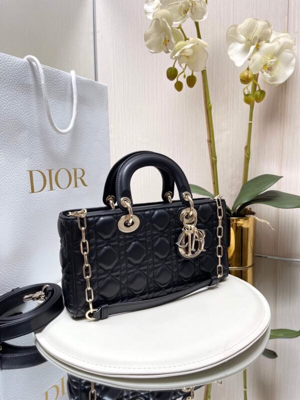 Dior Medium Lady D-Joy Bag Black