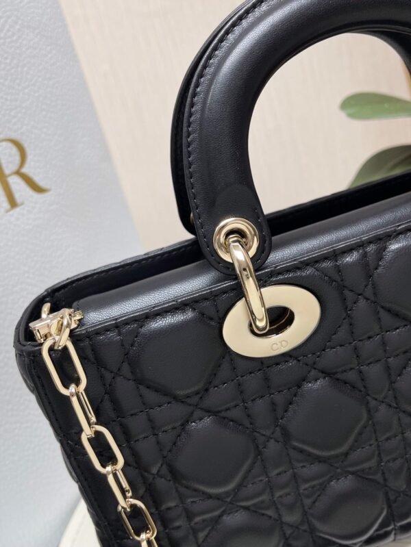 Dior Medium Lady D-Joy Bag Black