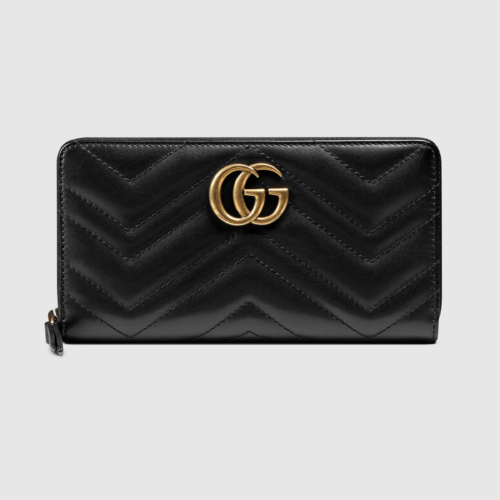GG Marmont zip around wallet 443123