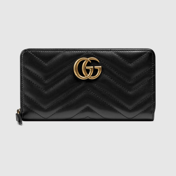 GG Marmont zip around wallet 443123